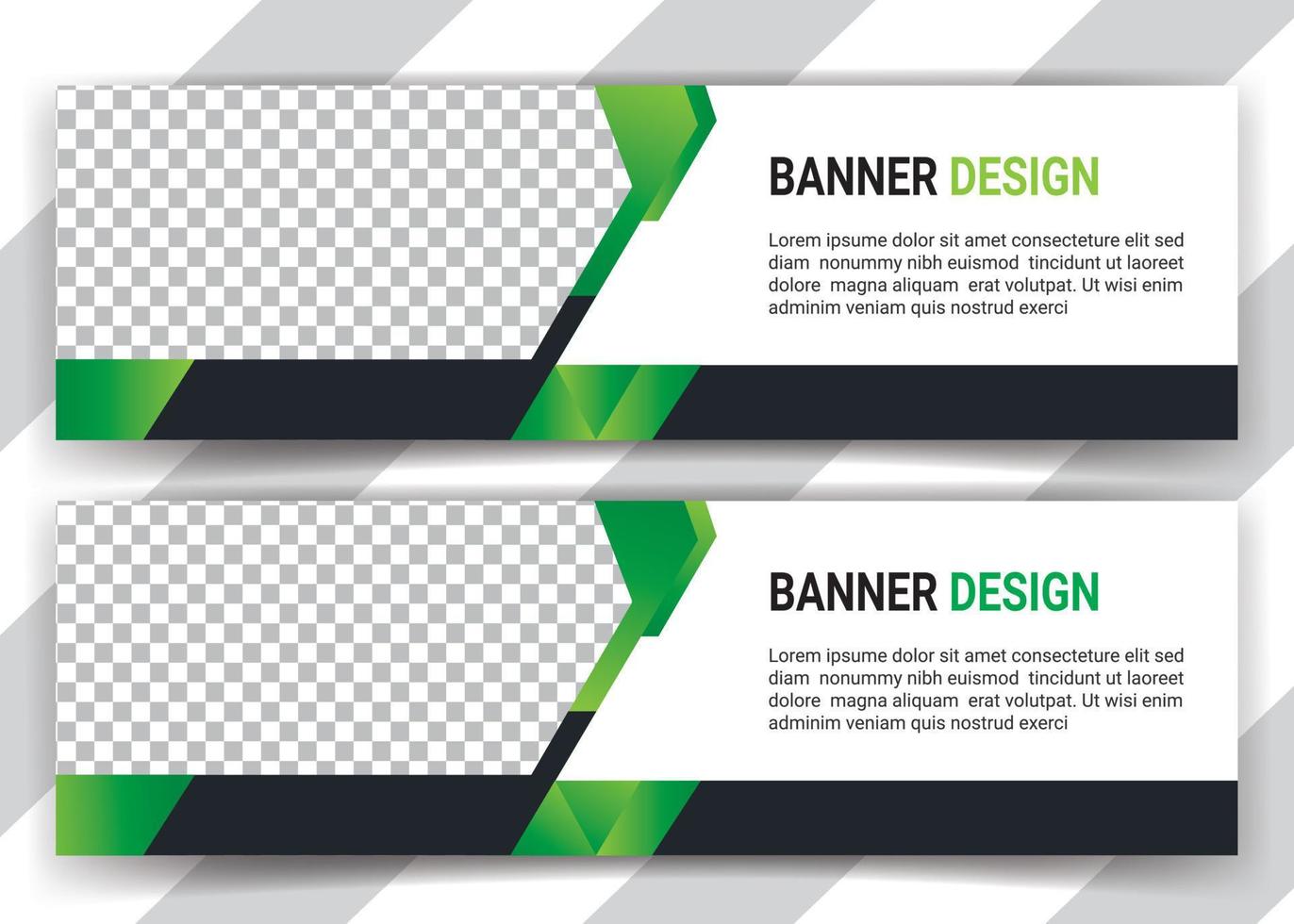 business cover page or web ads banner design template Free Vector
