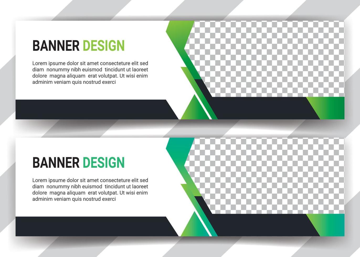 business cover page or web ads banner design template Free Vector