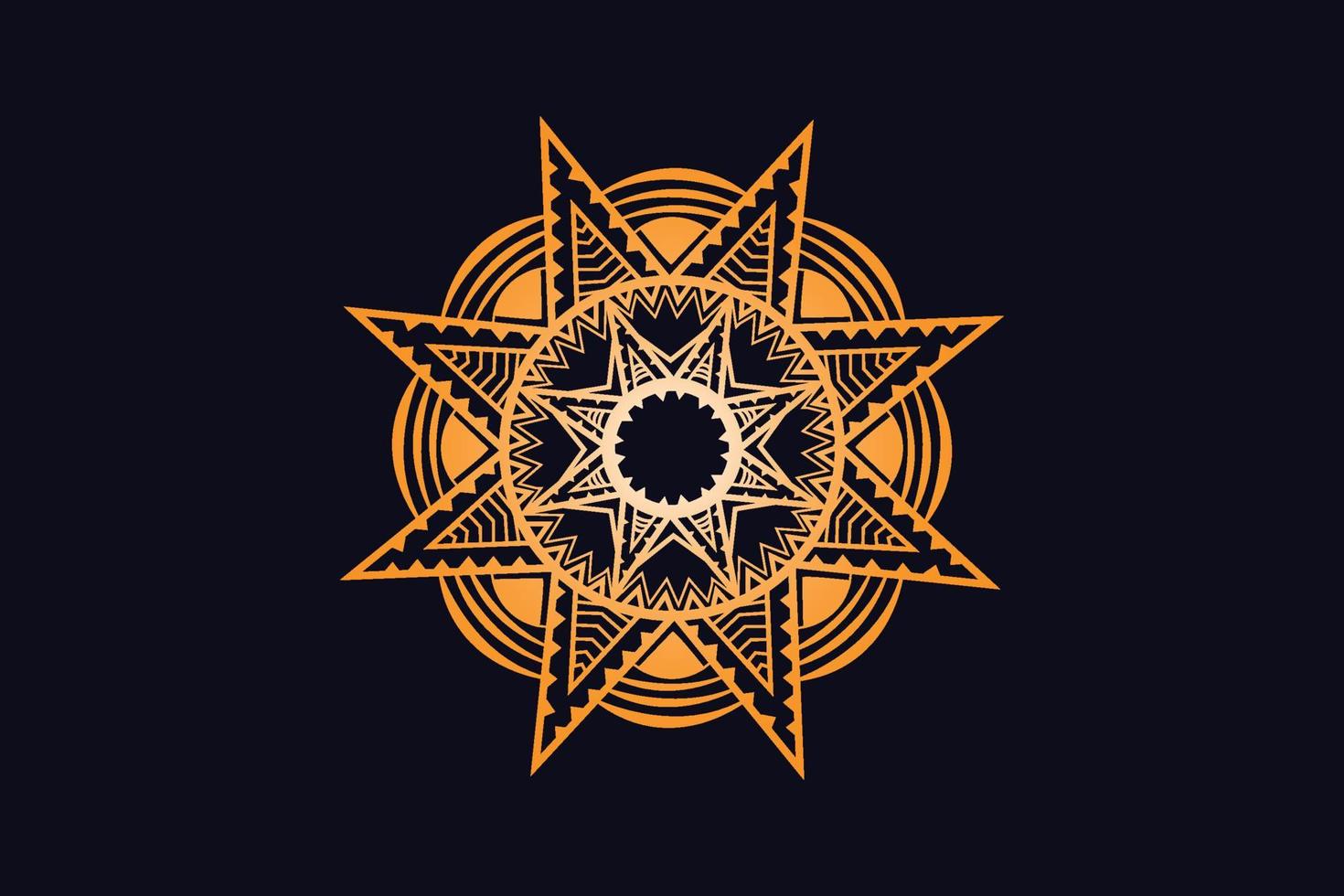 Luxury Golden Royal Mandala Design Vector for Background. Golden mandala design. Islamic background design