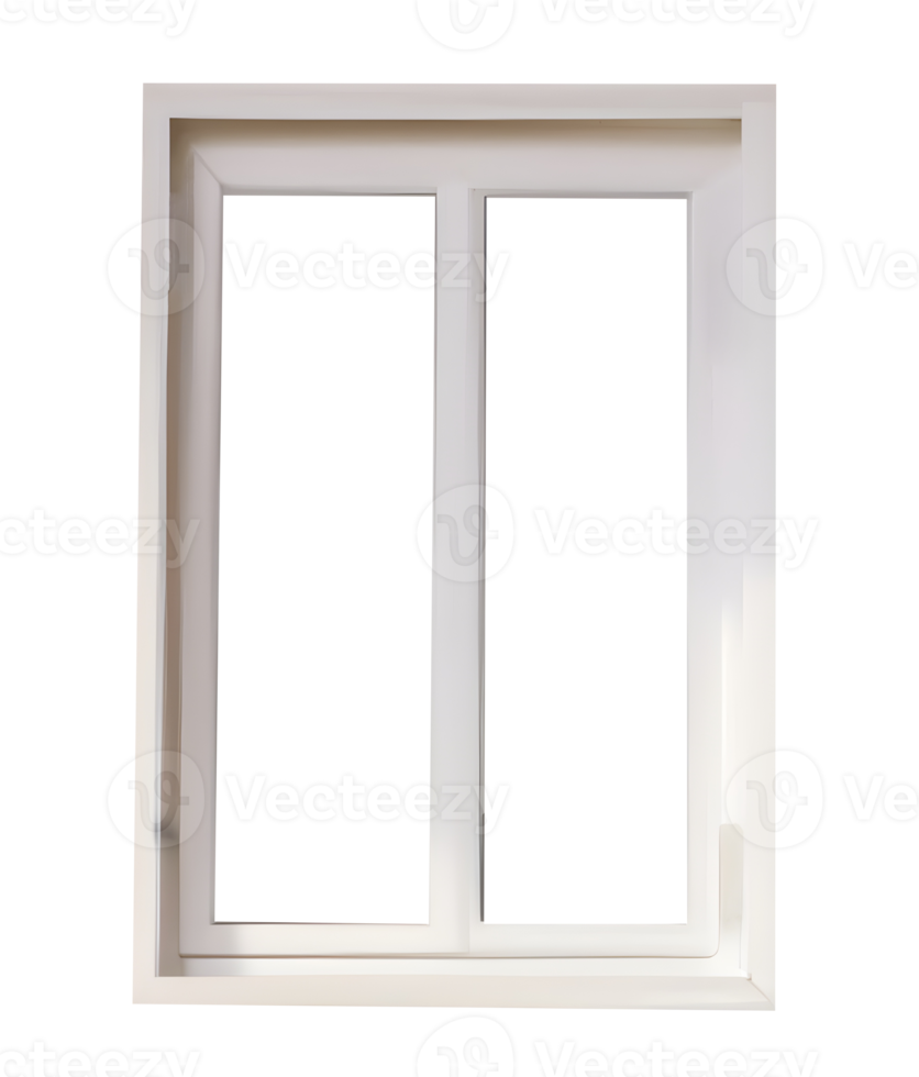 Closed window frame. png