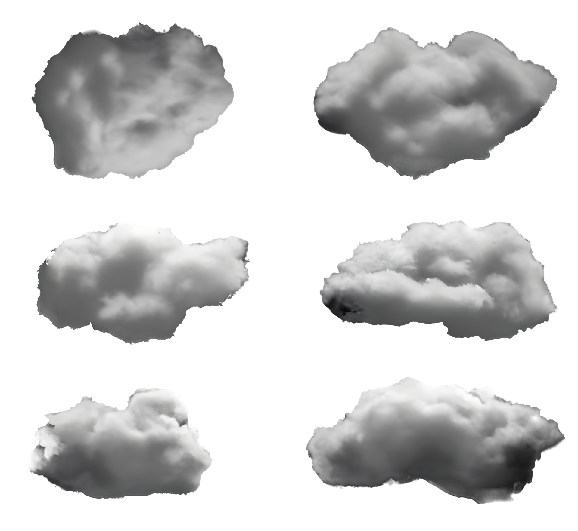 set of clouds. 21888096 PNG