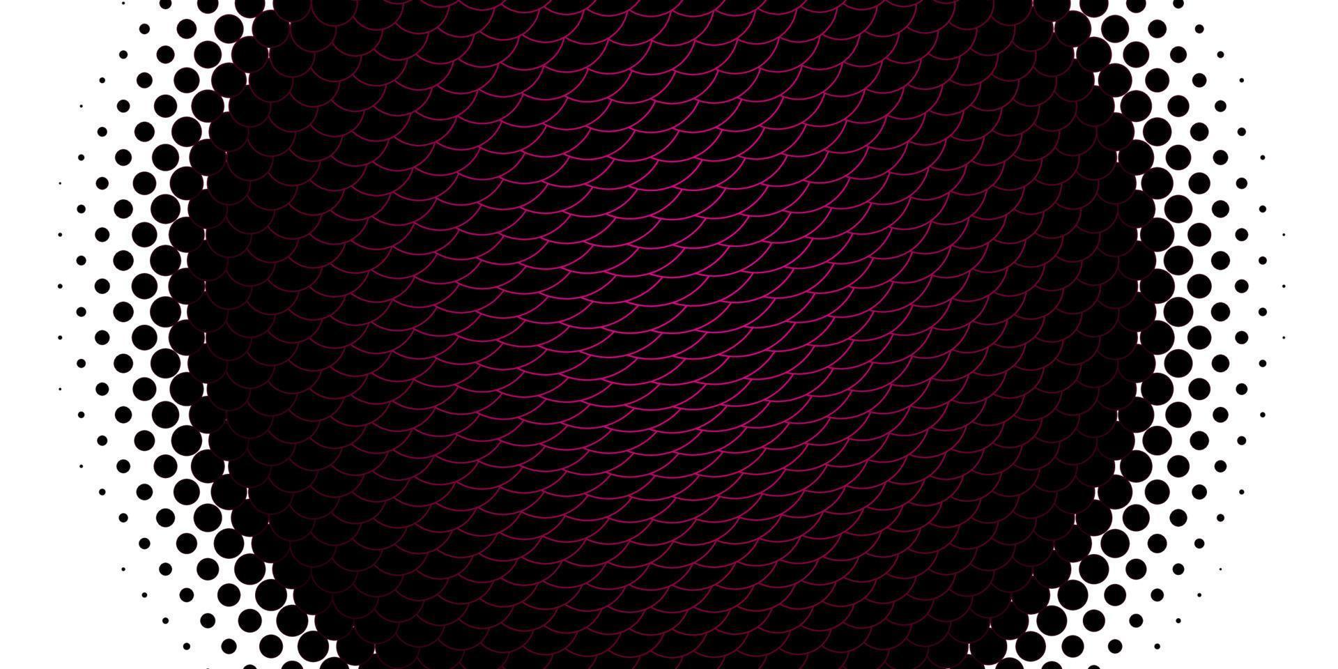 Light Pink vector pattern with spheres.