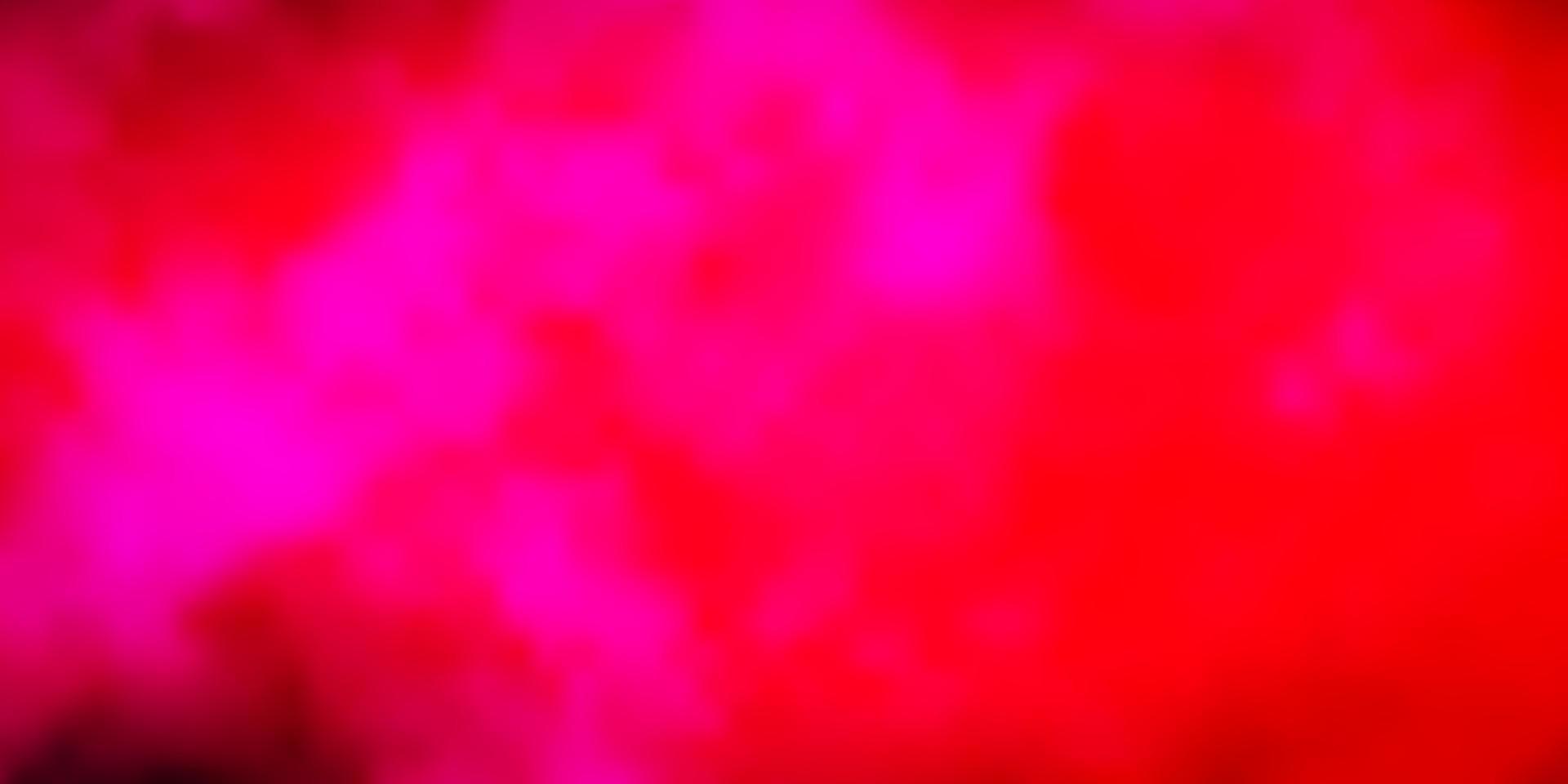 Light Pink vector template with sky, clouds.