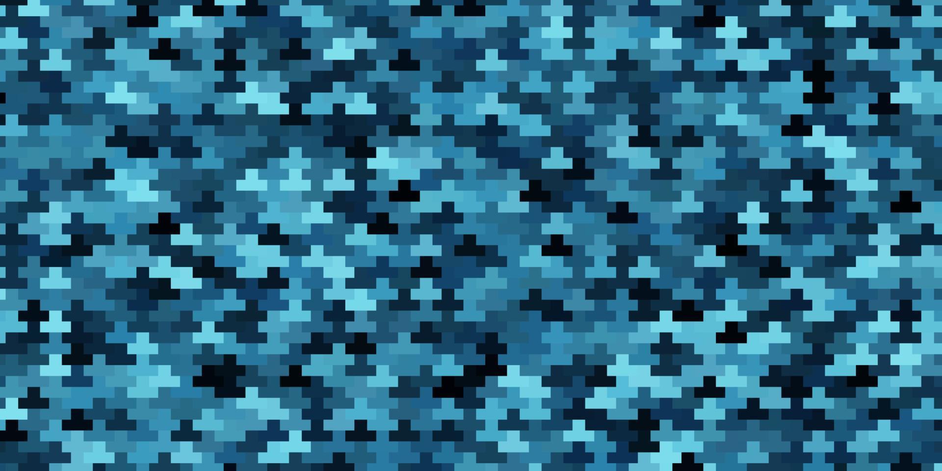 Dark BLUE vector pattern in square style.