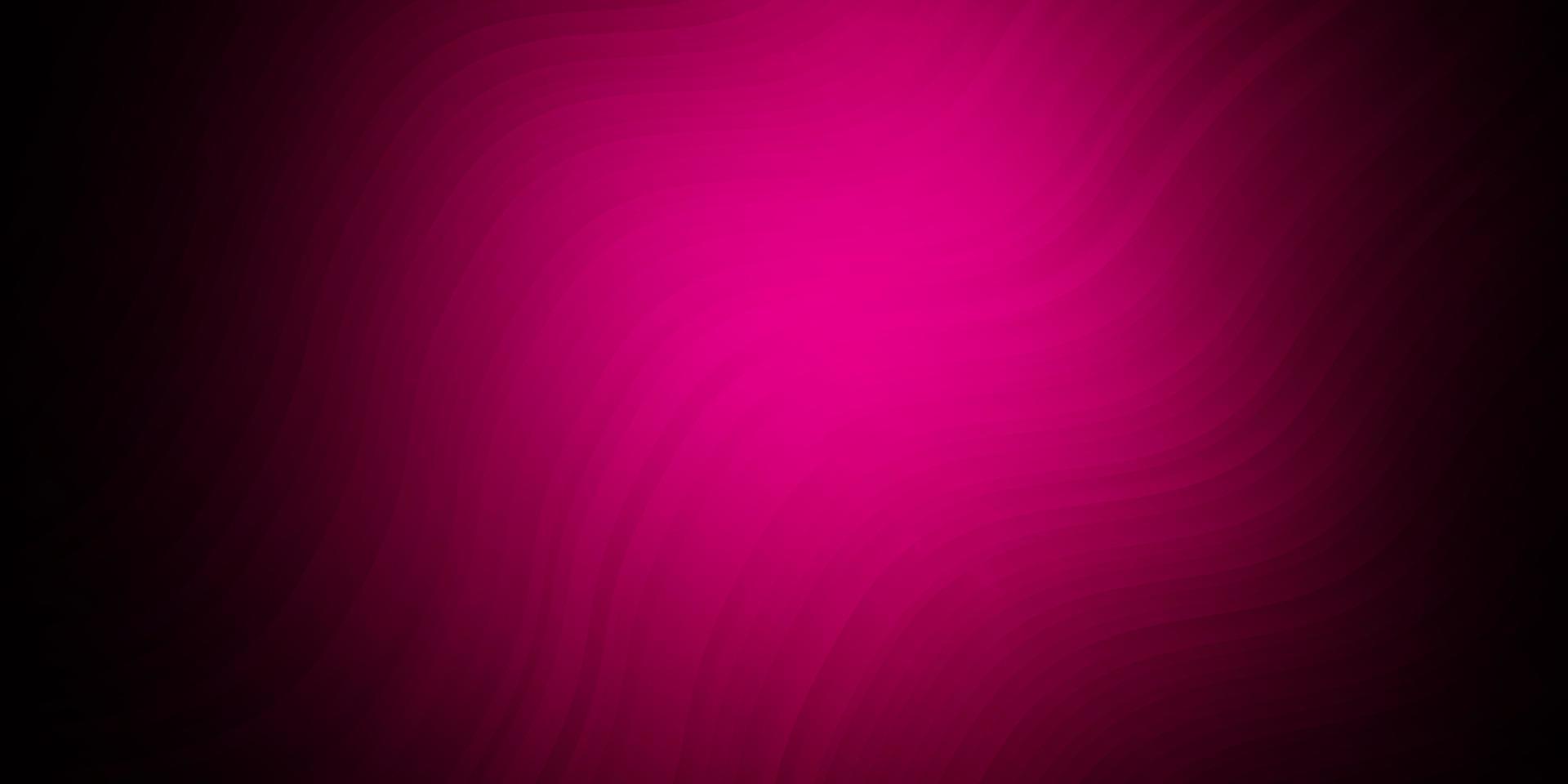 Dark Pink vector template with wry lines.