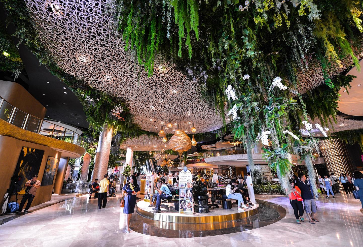 BANGKOK, THAILAND - November 27, 2018 The photo of Icon Siam Department Store at Chao Phraya River Side , Bangkok. The Biggest shopping Mall in Bangkok.