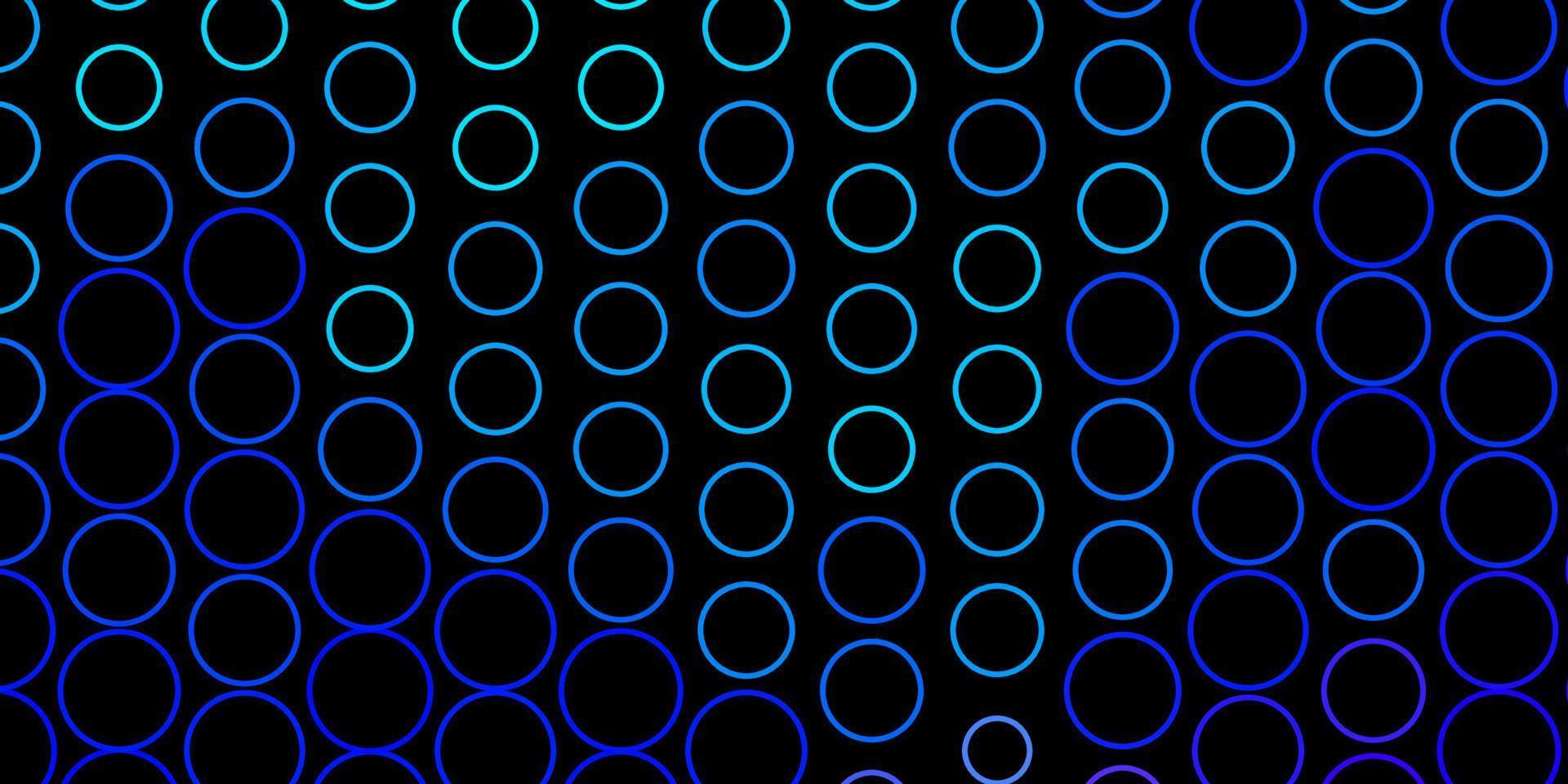 Dark Pink, Blue vector template with circles.