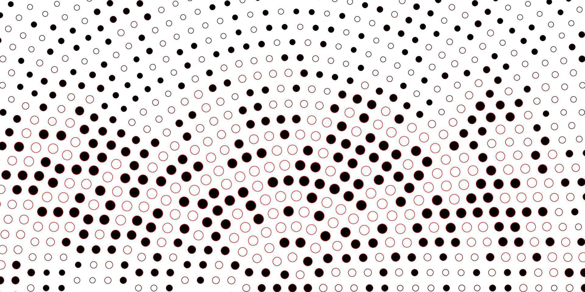 Dark Orange vector texture with disks.
