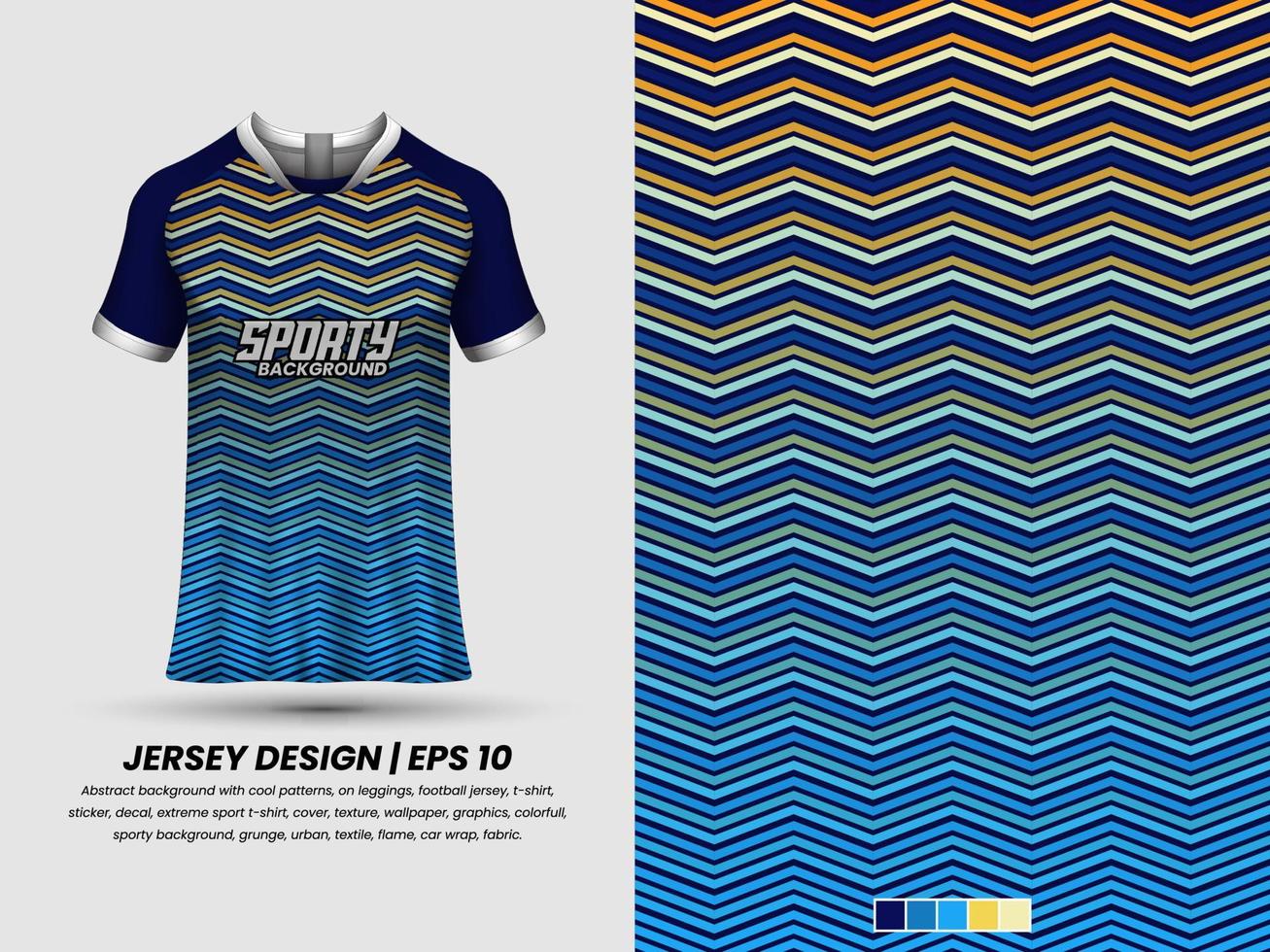 aplicacion modelo a jersey, Listo a imprimir, sublimación diseño vector