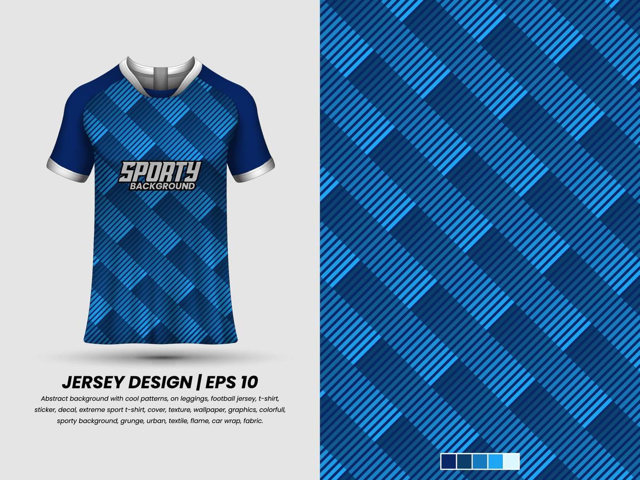 Apllication pattern to jersey, ready to print, sublimation design vector