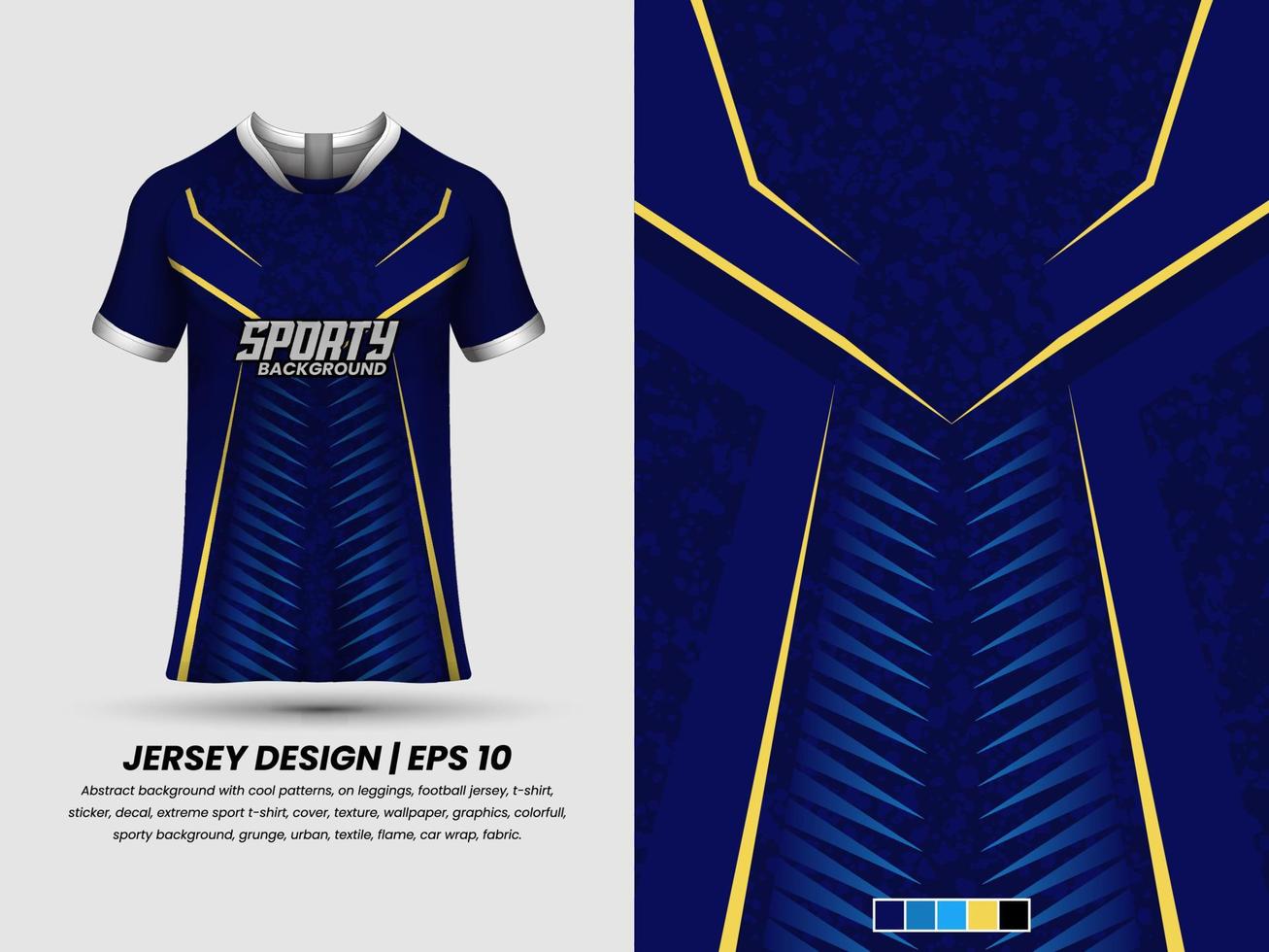 aplicacion modelo a jersey, Listo a imprimir, sublimación diseño vector