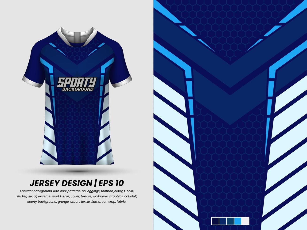 aplicacion modelo a jersey, Listo a imprimir, sublimación diseño vector