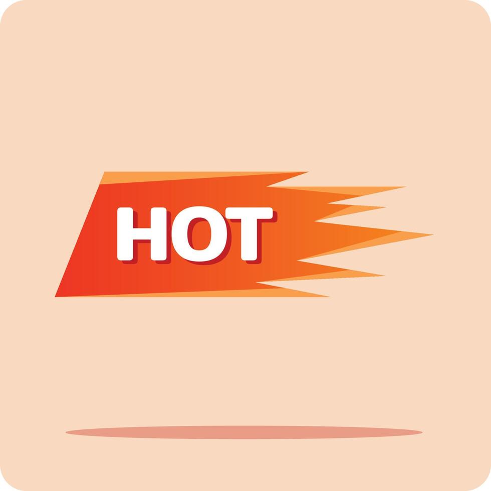 Hot sale price labels template designs with flame. vector