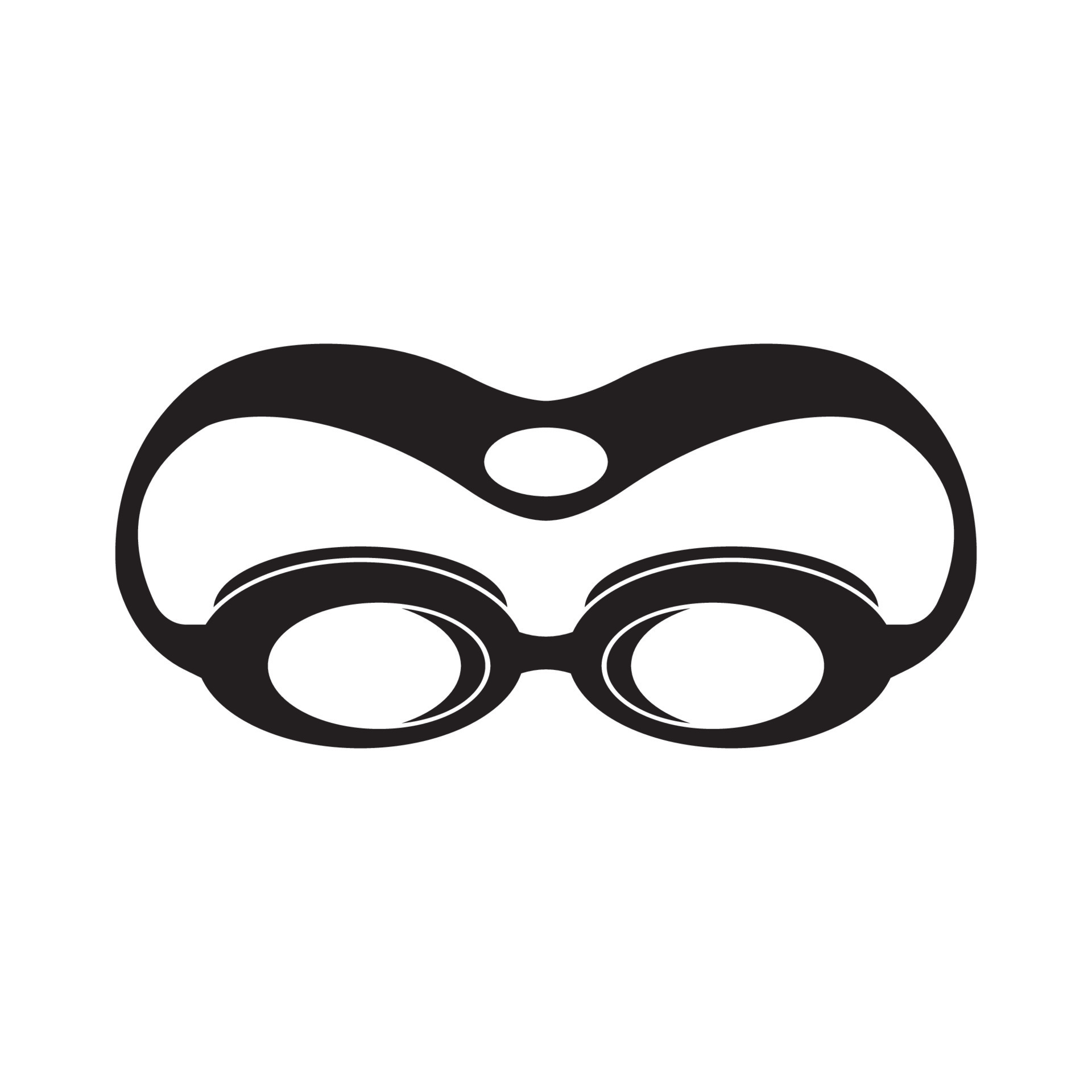 Swimming goggles icon symbol,illustration design template. 21888899 Vector Art at Vecteezy