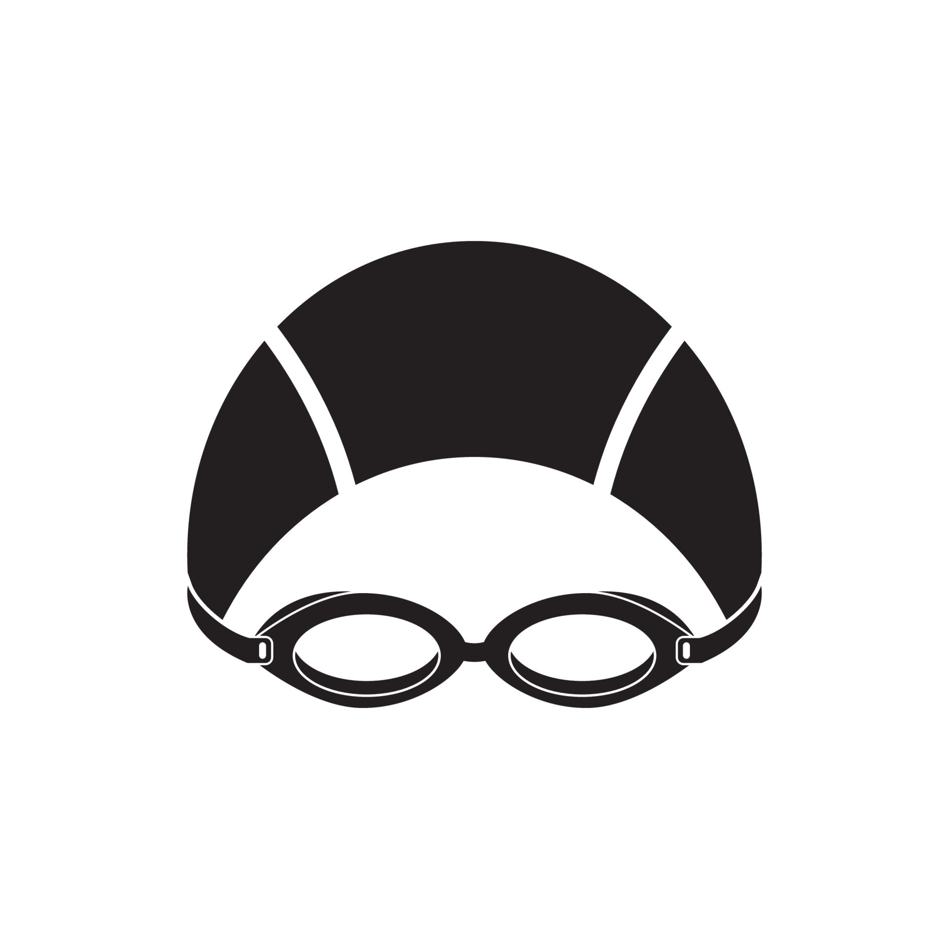 Swimming goggles icon symbol,illustration design template. 21888900 Vector Art at Vecteezy