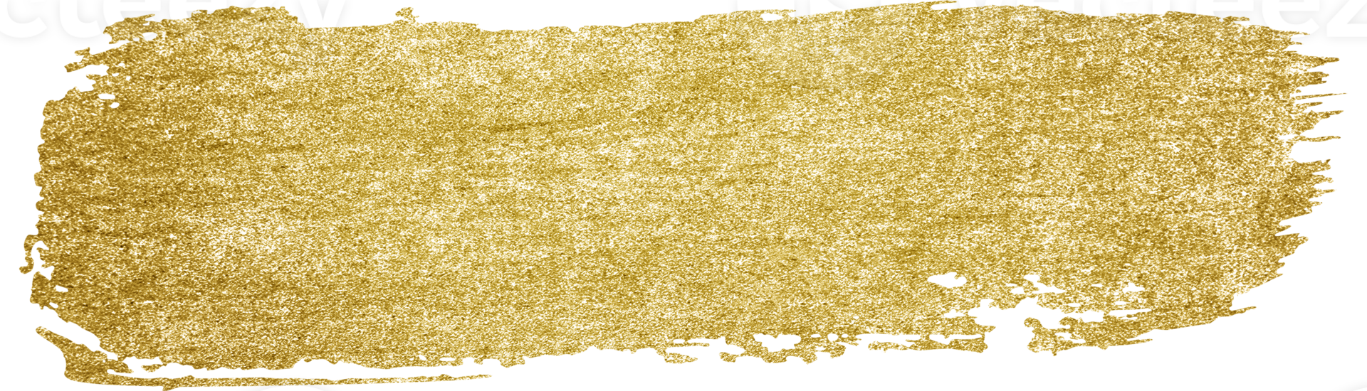 sparkle golden smear brush. luxury golden smear brush png