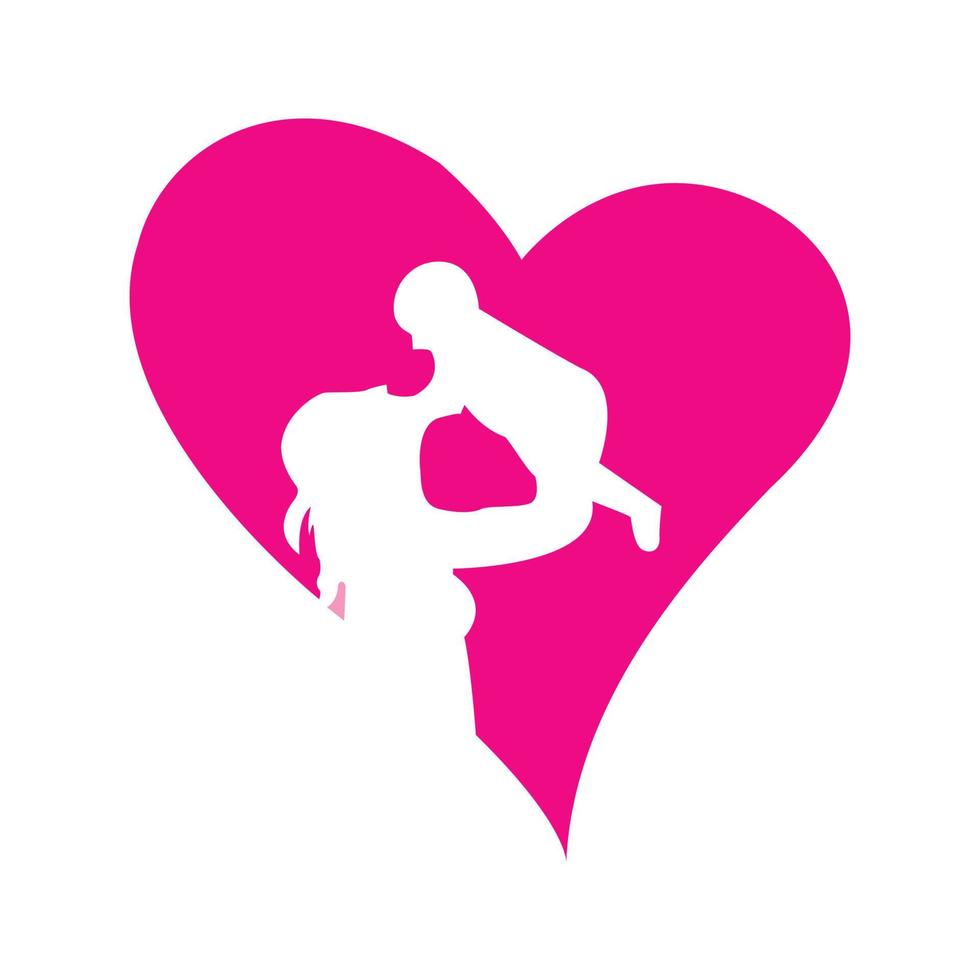 Women baby icon vector logo