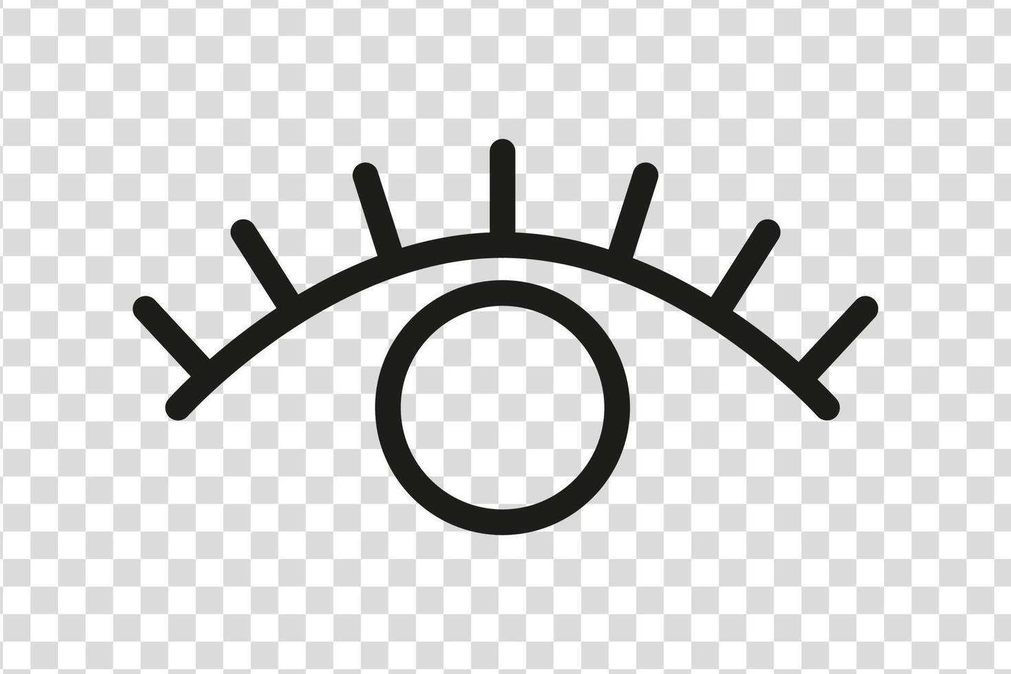 Password hidding icon. Icon for data privacy and sensitive content mark. Vector illustration