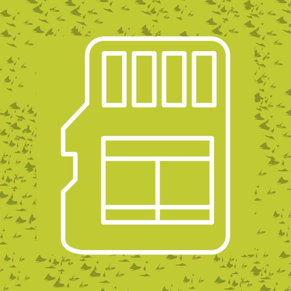 Memory Card Vector Icon