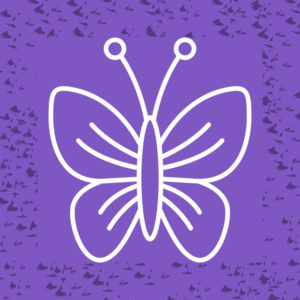 icono de vector de mariposa