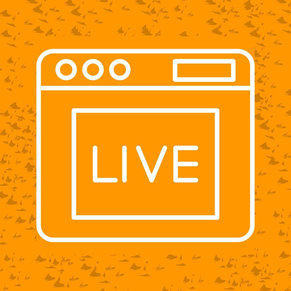 Live Vector Icon