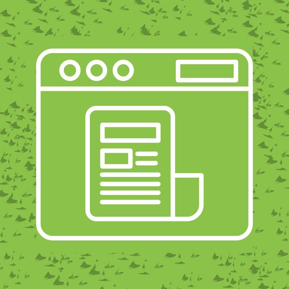 News Feed Vector Icon