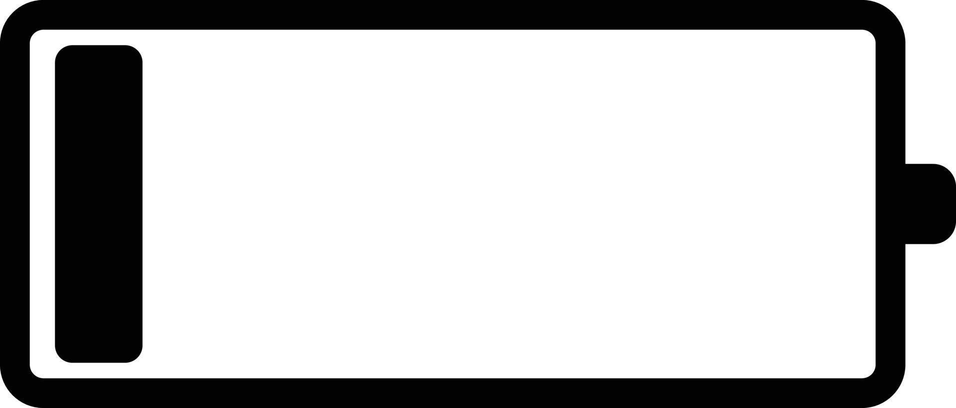 Battery icon vector . Charge from low to high