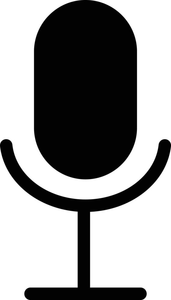 Microphone icon in trendy style isolated on white background for your web site design vector