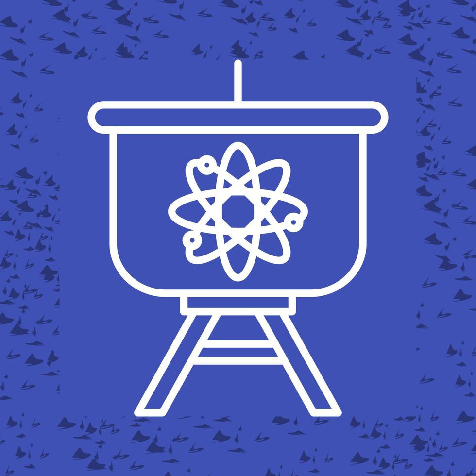 Atom Presentation Vector Icon