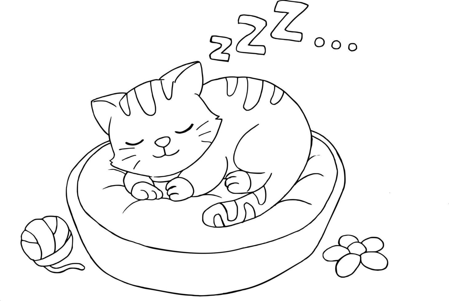 Sleeping Coloring Pages Christmas Kids Child Drawing Eve Sleep Color