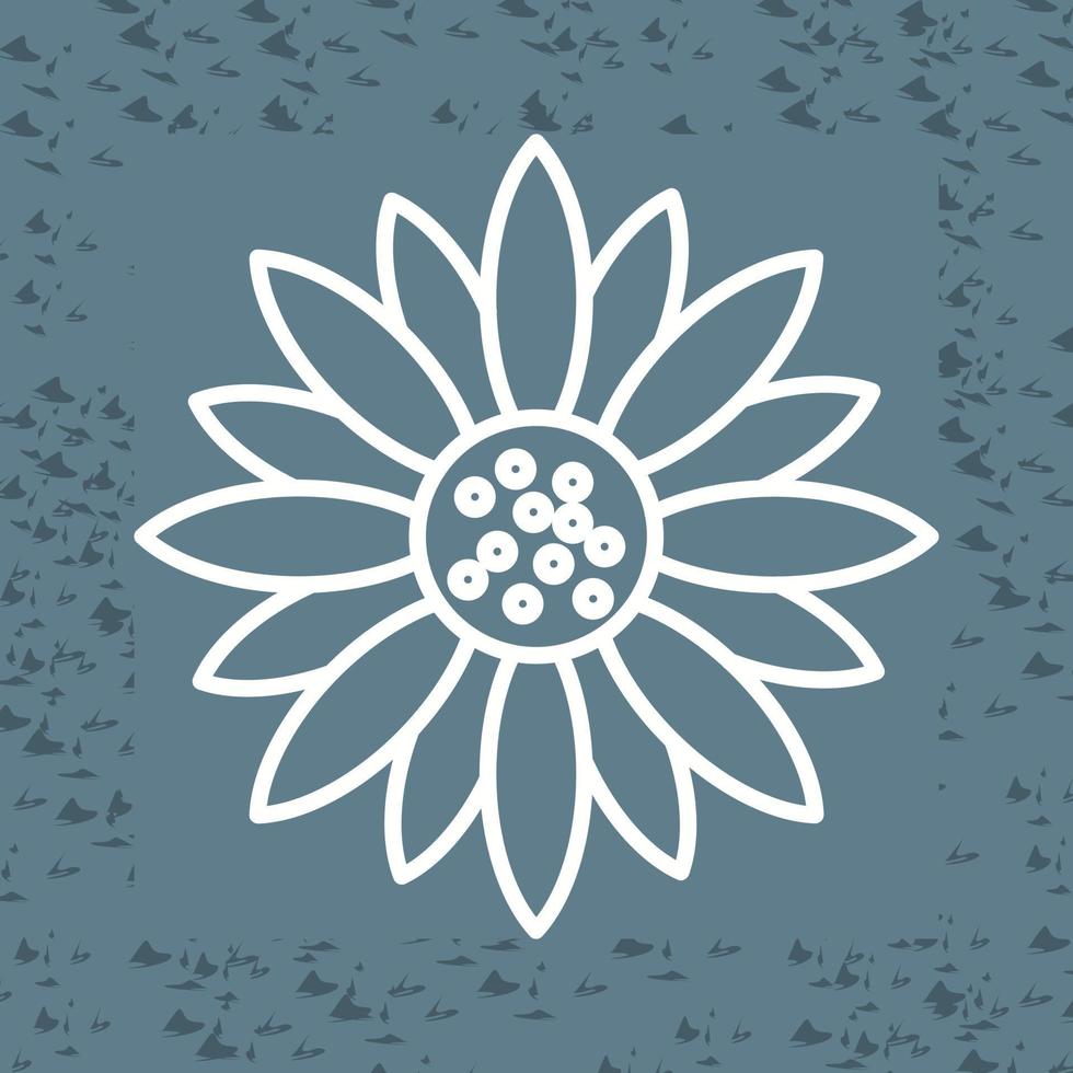 Sunflower Vector Icon