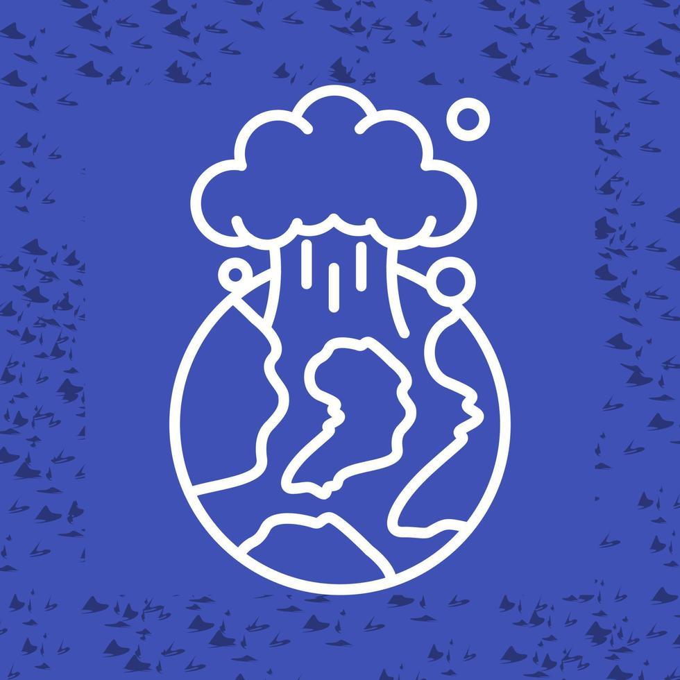 Nuclear Explosion Vector Icon