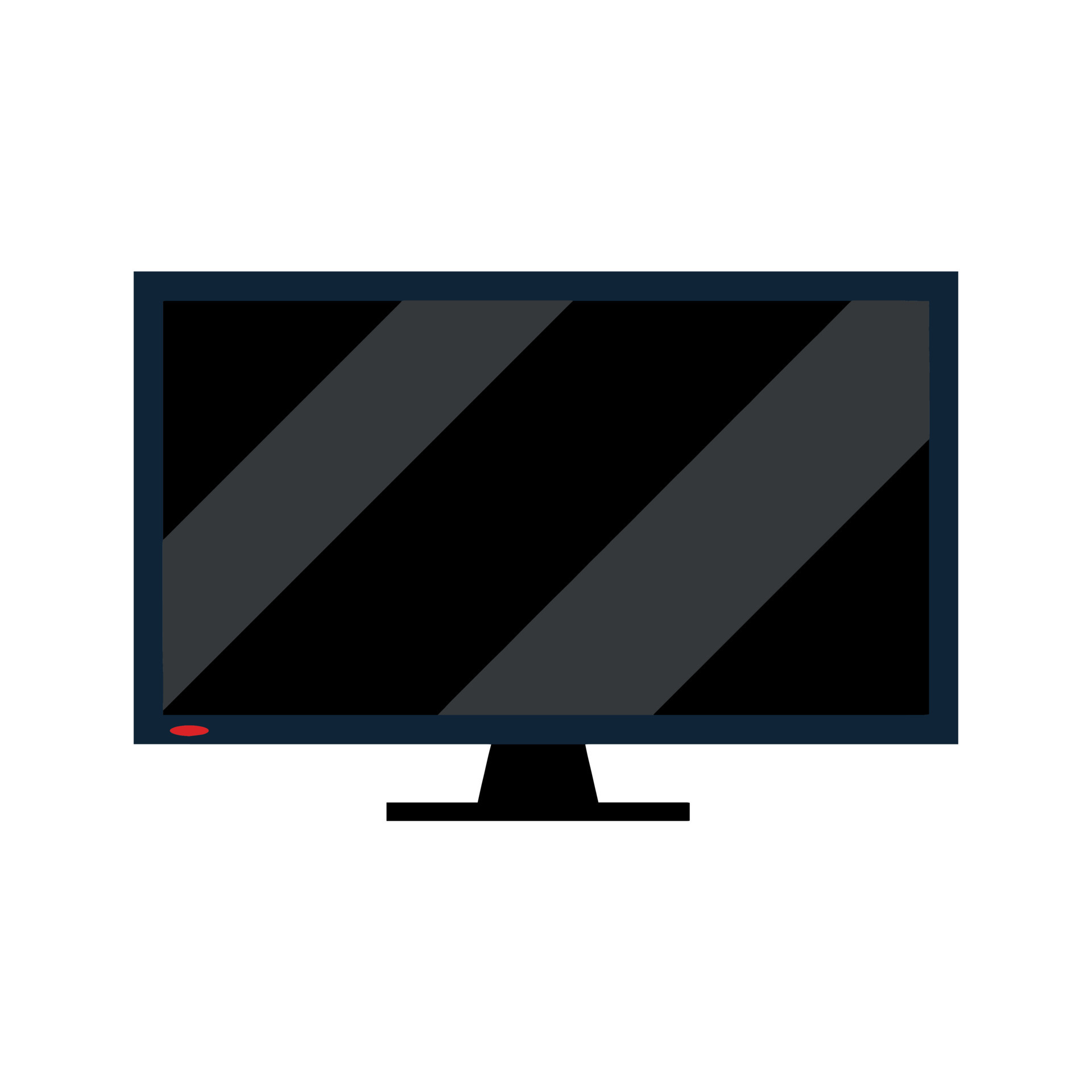 modern tv vector