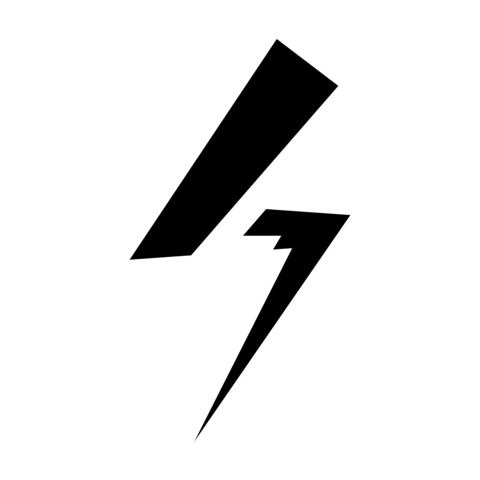 electricidad icono ilustración vector