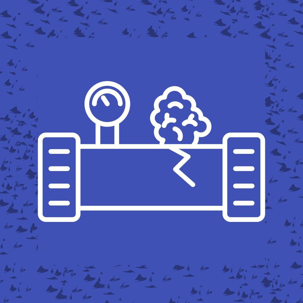 Gas Leak Vector Icon