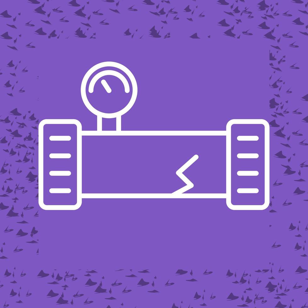 Broken Pipe Vector Icon