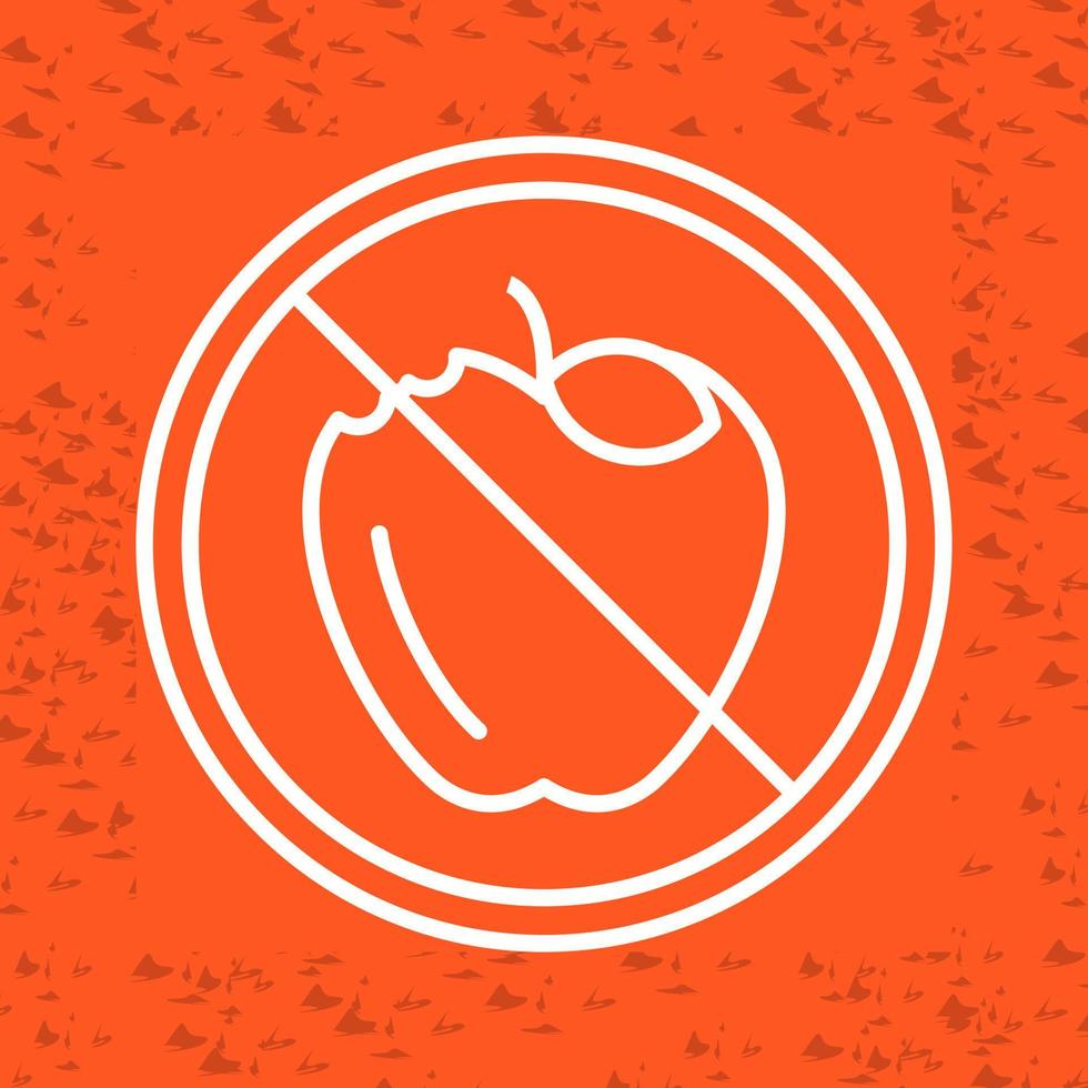 No Food Vector Icon