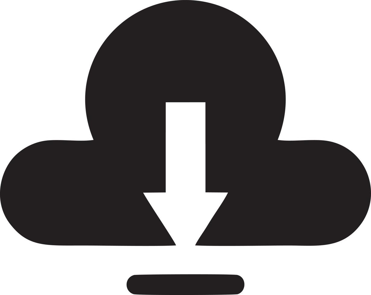 Download icon symbol image vector. Illustration of the down load design. EPS 10 vector