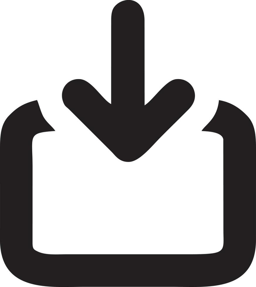 Download icon symbol image vector. Illustration of the down load design. EPS 10 vector