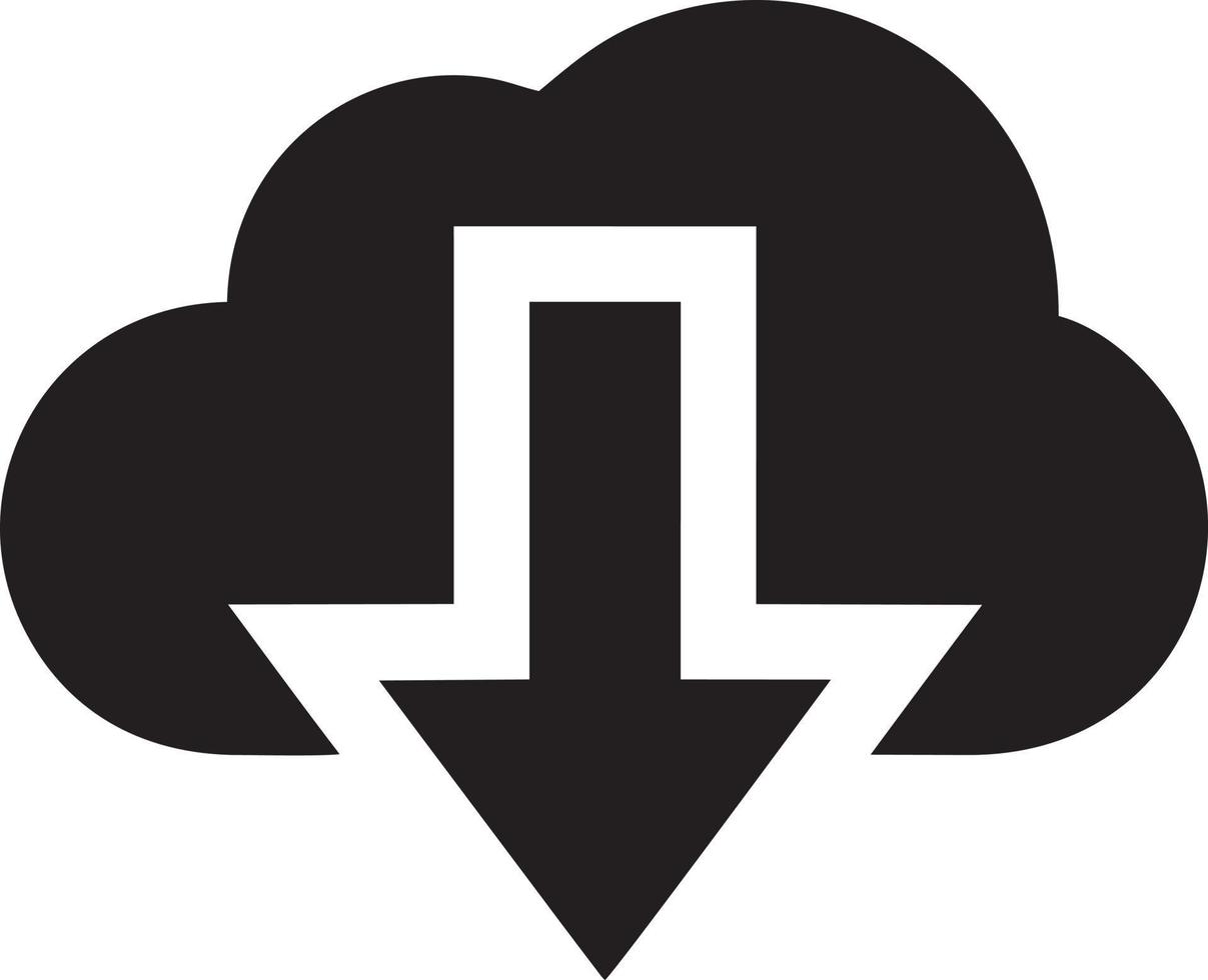 Download icon symbol image vector. Illustration of the down load design. EPS 10 vector