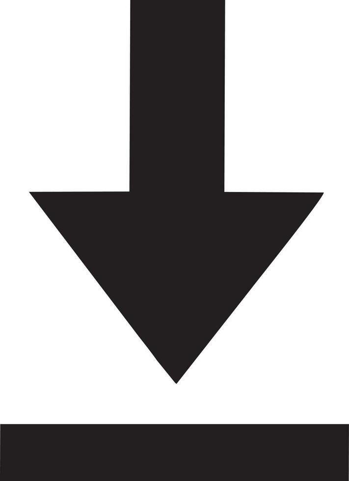 Download icon symbol image vector. Illustration of the down load design. EPS 10 vector