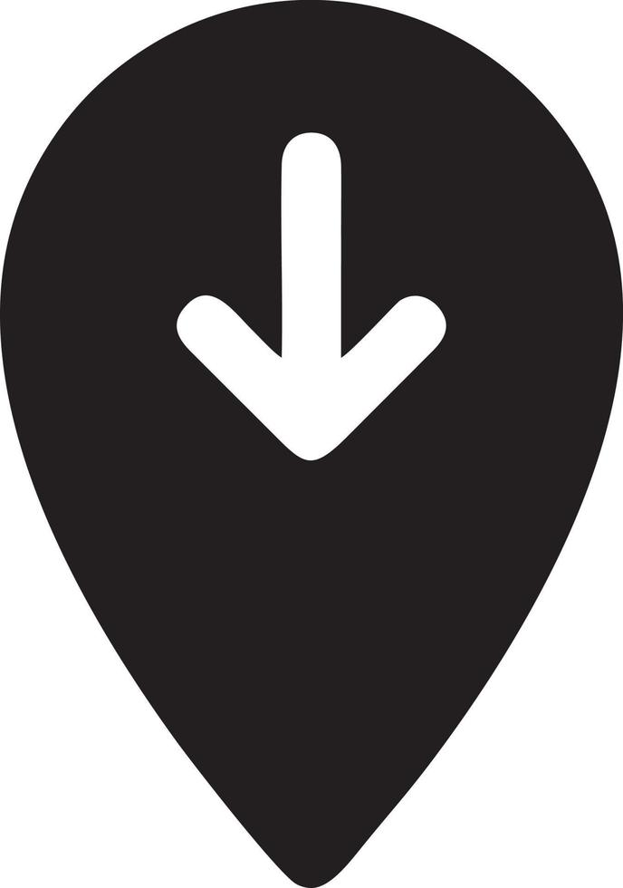 Download icon symbol image vector. Illustration of the down load design. EPS 10 vector