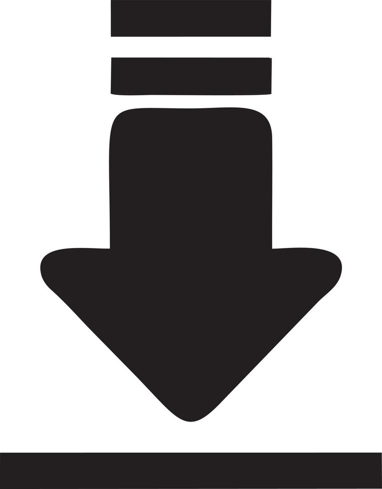 Download icon symbol image vector. Illustration of the down load design. EPS 10 vector