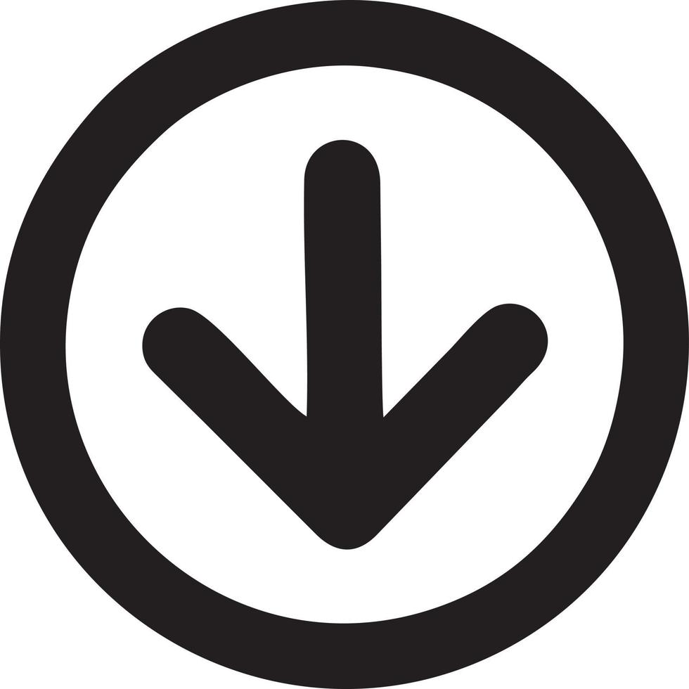 Download icon symbol image vector. Illustration of the down load design. EPS 10 vector