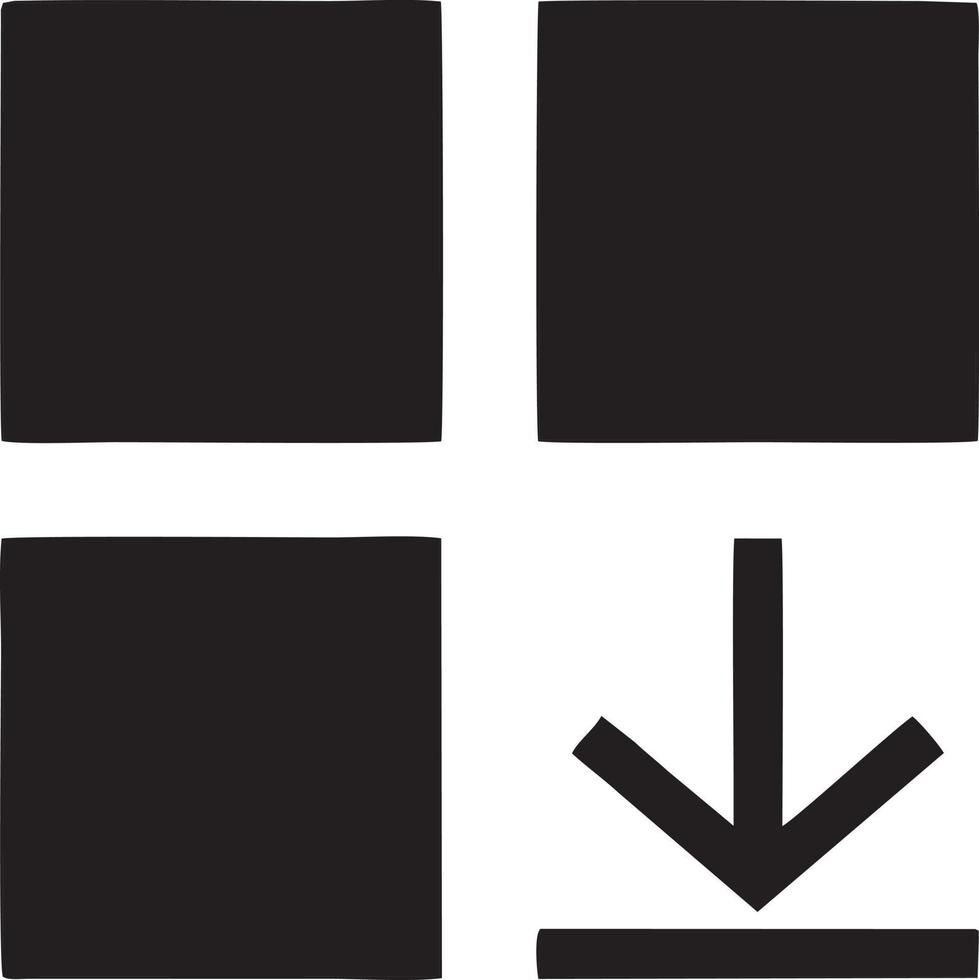 Download icon symbol image vector. Illustration of the down load design. EPS 10 vector