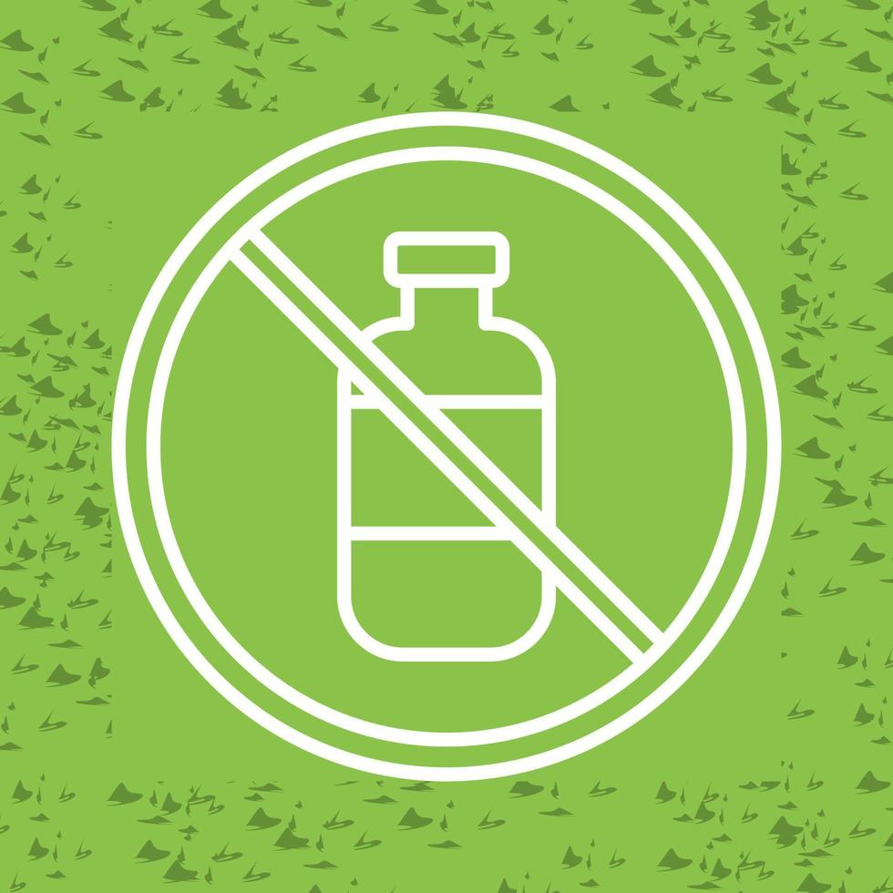 No Liquids Vector Icon