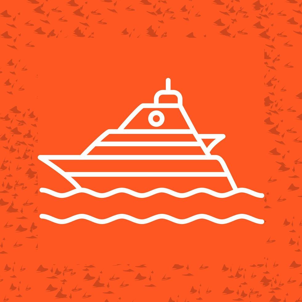 Yacht Vector Icon