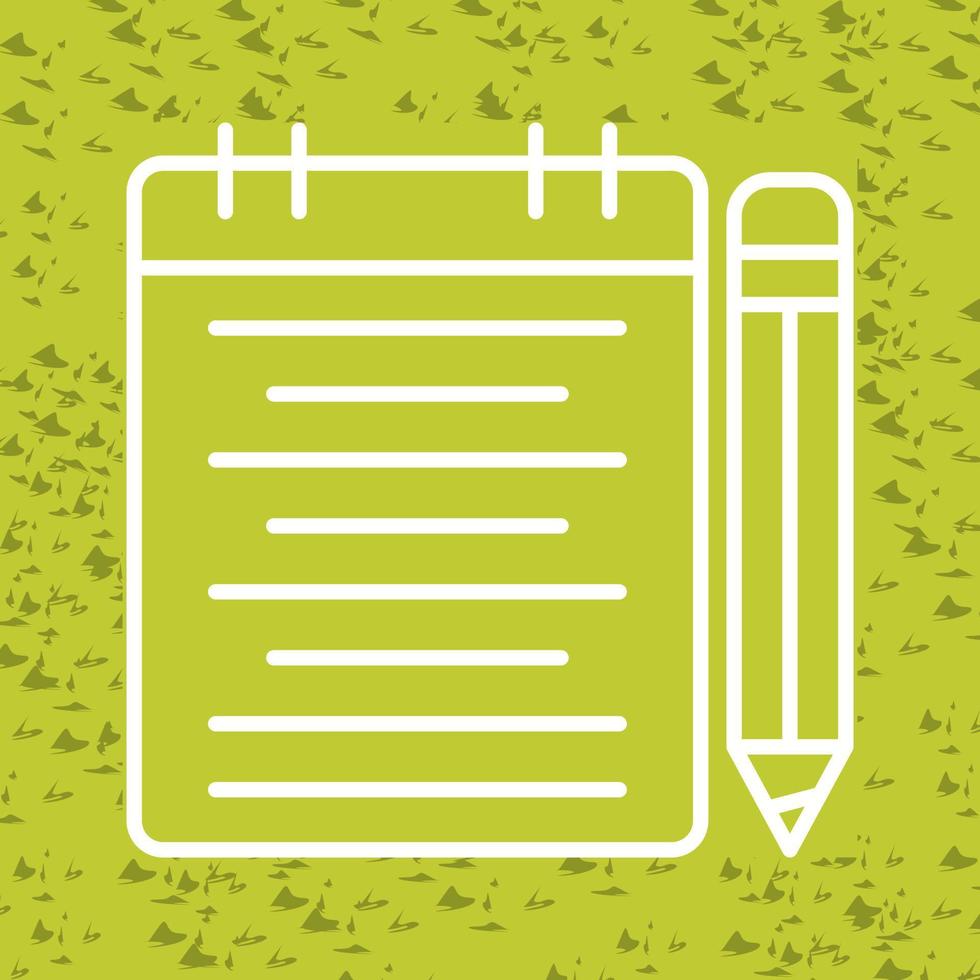 Notepad Vector Icon