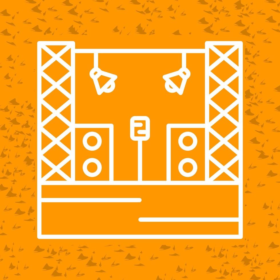 Stage Vector Icon