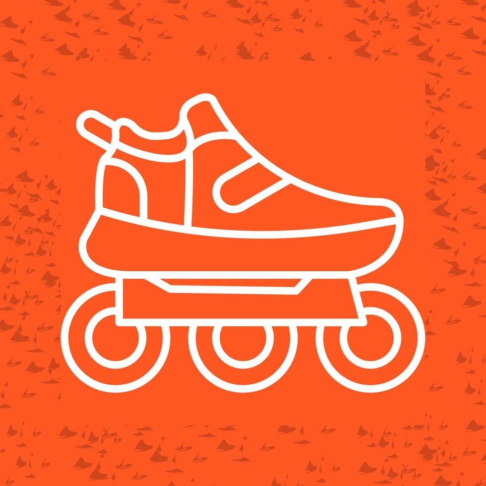 icono de vector de patines